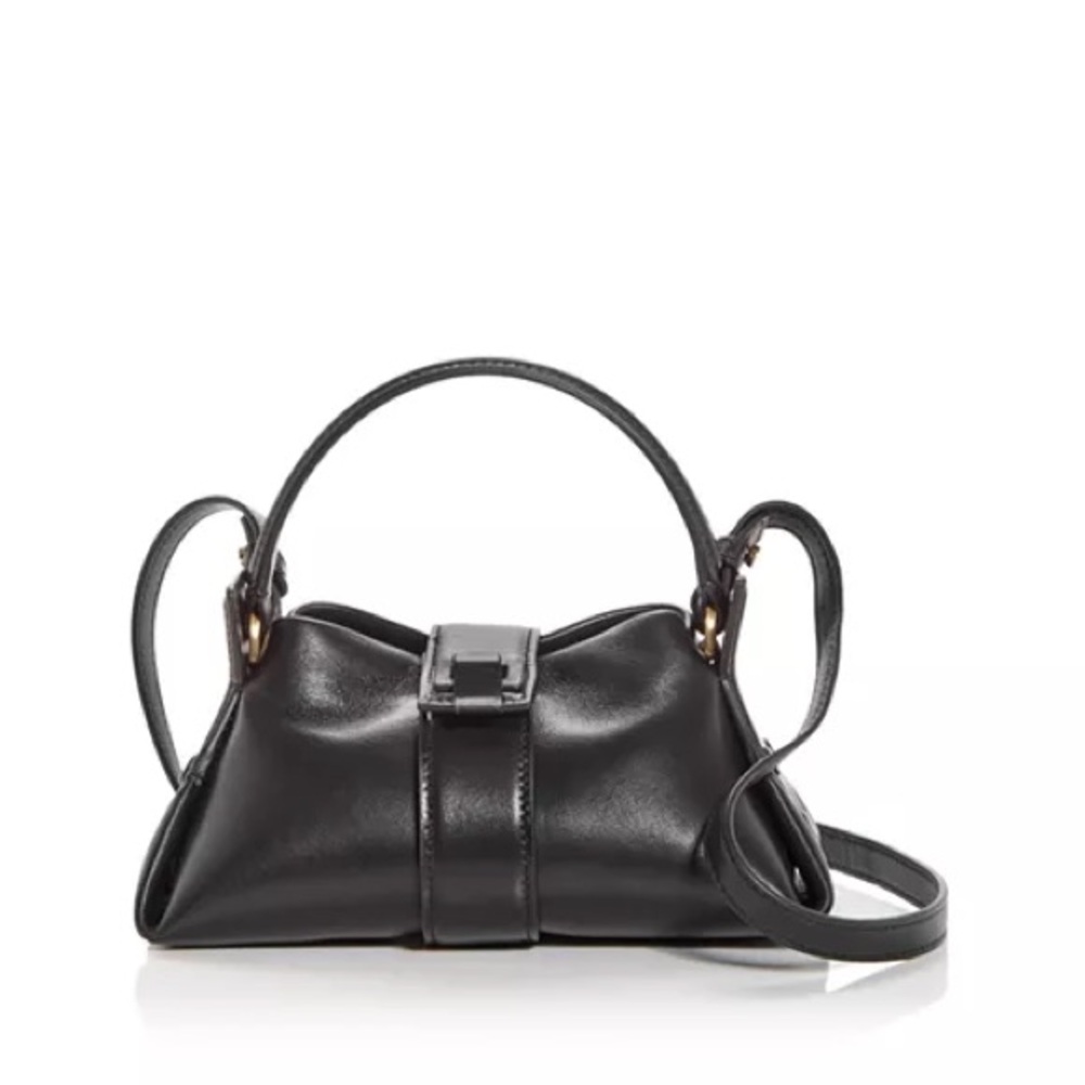Proenza Schouler Mini Park Black Leather Crossbody Bag